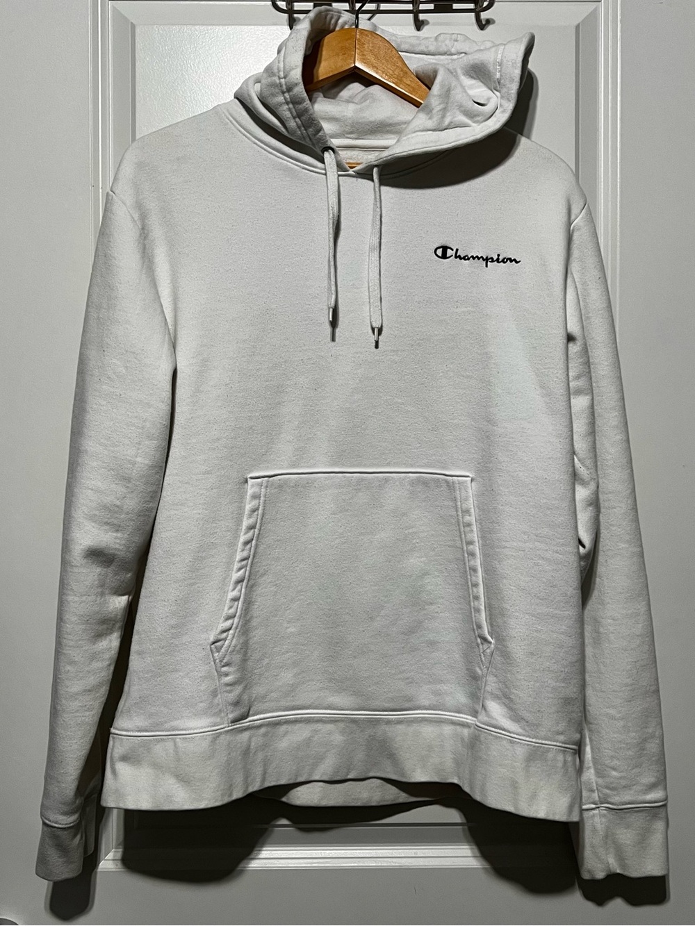 Champion Men’s Hoodie in White